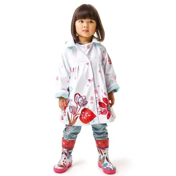 

Special C Brand Offer Girls Spring and Autumn Windbreaker Raincoat
