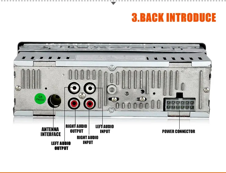 Авторадио 1 Din 12V автомобильный аудио bluetooth Авто Стерео в-dash fm-приемник Aux вход USB/SD MP3 1din Автомагнитола со съемной панелью