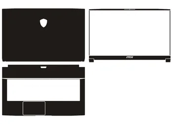 

Laptop Carbon fiber Vinyl Skin Sticker Cover For MSI GF75 17.3"