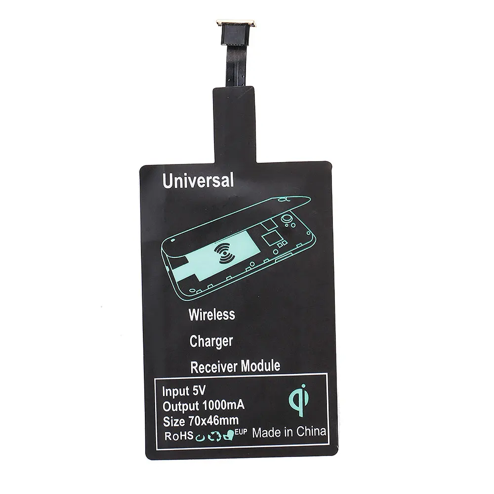 

Wireless Charging Receiver Pad Coil for SamSung For Other Android Phones Mi Android Micro USB