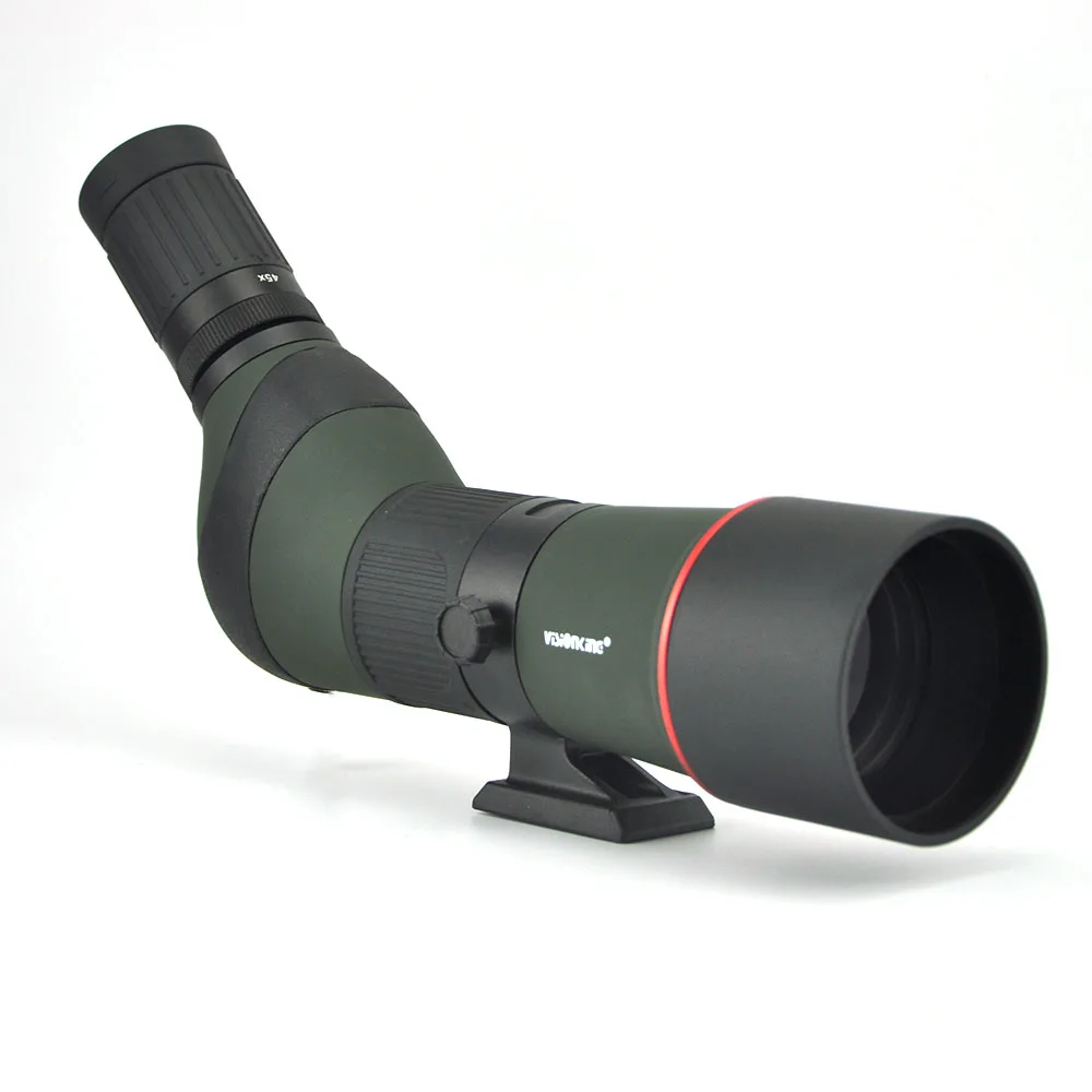 Telescope Binoculars Spotting Scope Optics Equipment Visionking 15-45X65 Professional Terrestrial Spotting Scope Hunting Birdwatching Wide Angle Guide Monocular Telescope Tripod