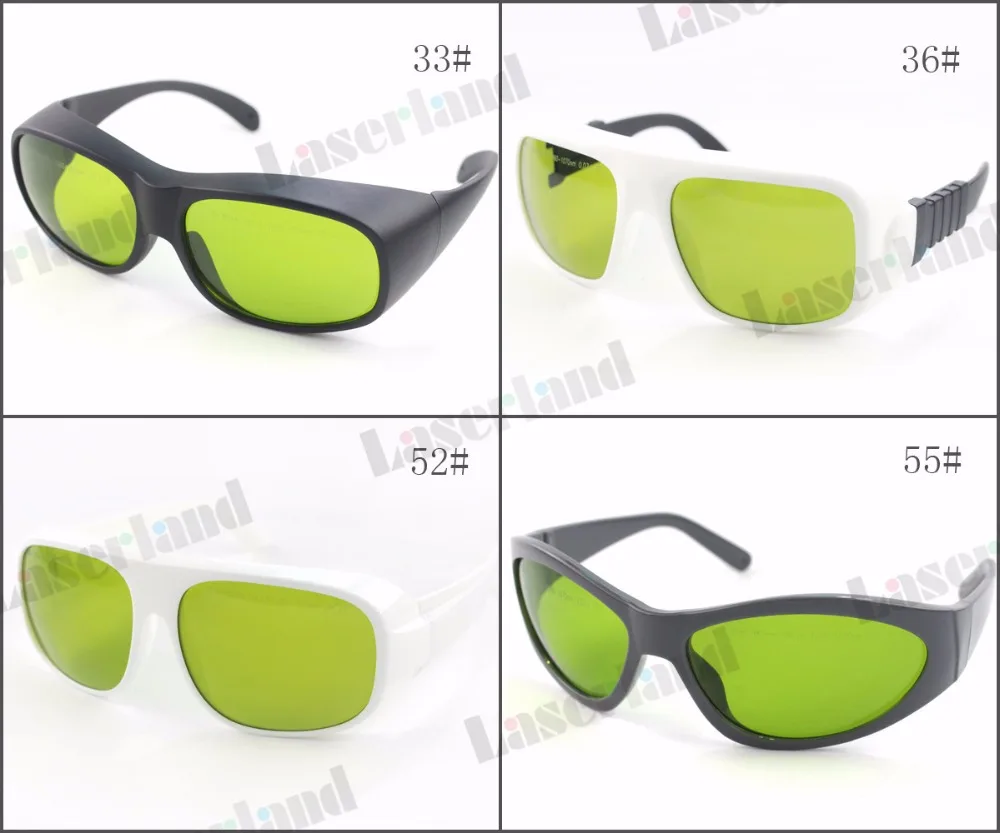 

LP-YHP 800nm-1100nm OD5+ 1060nm1070nm OD7+ Laser Protective Goggles Safety Glasses 33#