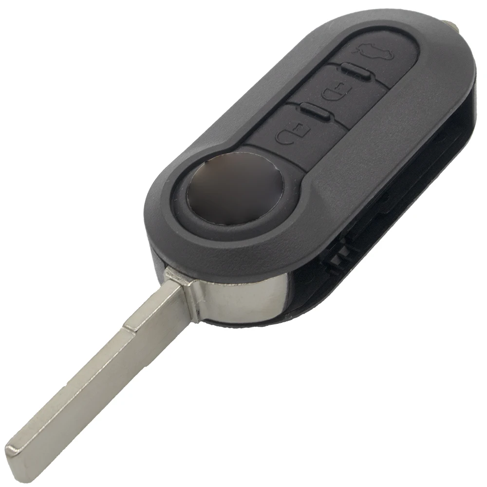 

WhatsKey 3 Button Flip folding Remote For Fiat 500 Punto Bravo Panda Ducat Palio Stilo Stilo Doblo