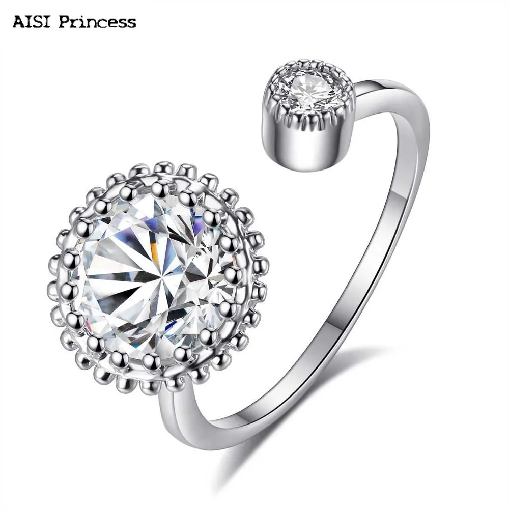 

Foreign Trade New Heart and Eight Arrows Cubic Zirconia Phase Ring Fashion Jewelry Jewelry Size Depends on Hand