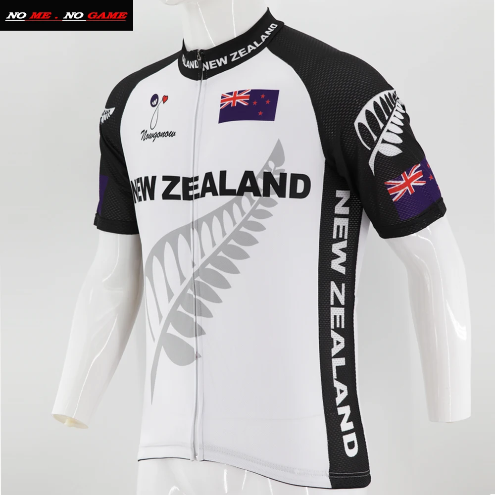 custom 2018 cycling jersey New Zealand men summer tops pro mtb road