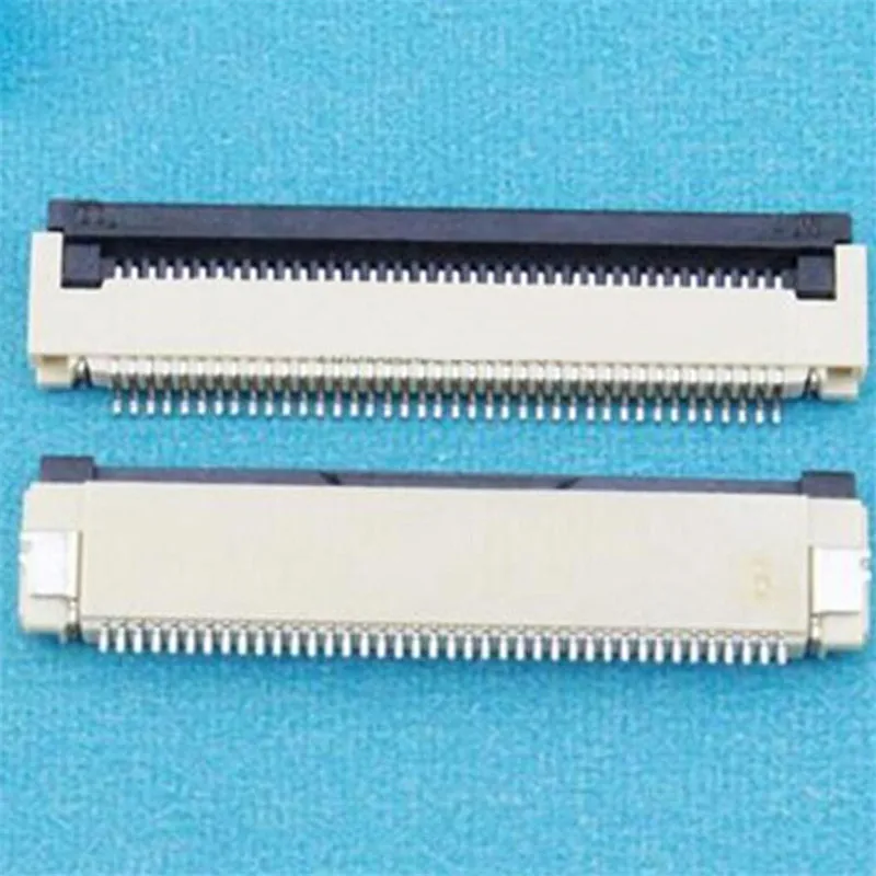 100pcs/lot 0.5mm 40P Down Clamshell Type FFC FPC Connector