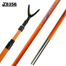 K8356 три секции телескопическая высоким содержанием углерода спортивная конкурентоспособная Brail стержень Сверхлегкий ultrahard выдвижной позиционирования Дизайн