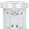 BD054-L XL XXL size White 3.5 width suspender for Adult adjustable elastic X back pants braces for men and women clips on ► Photo 2/6