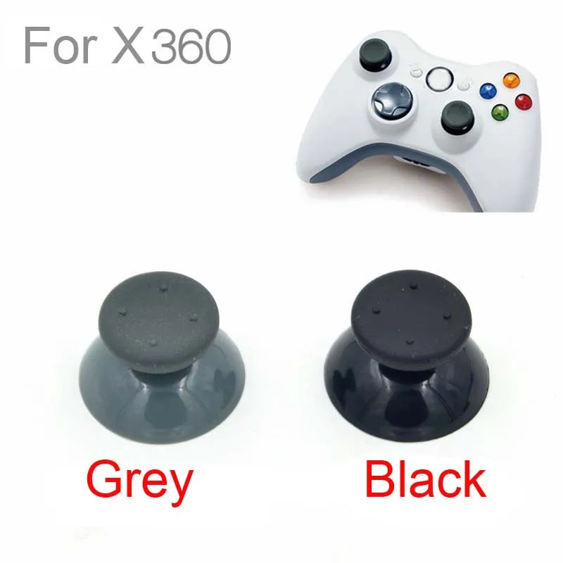 200Pcs 3D Analog joysticks for Xbox 360 Wired/Wireless Controller Thumb Cap Gamepad Grips Cover