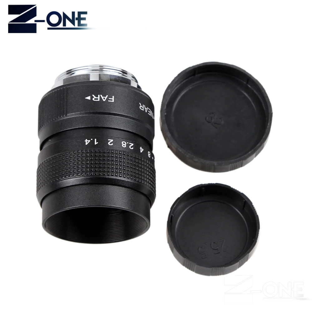 Объектив для ТВ и фильмов 25 мм F1.4 CC Крепление C Nikon 1 AW1 S2 j5 J4 J3 J2 J1 V3 V2 V1 бесплатная