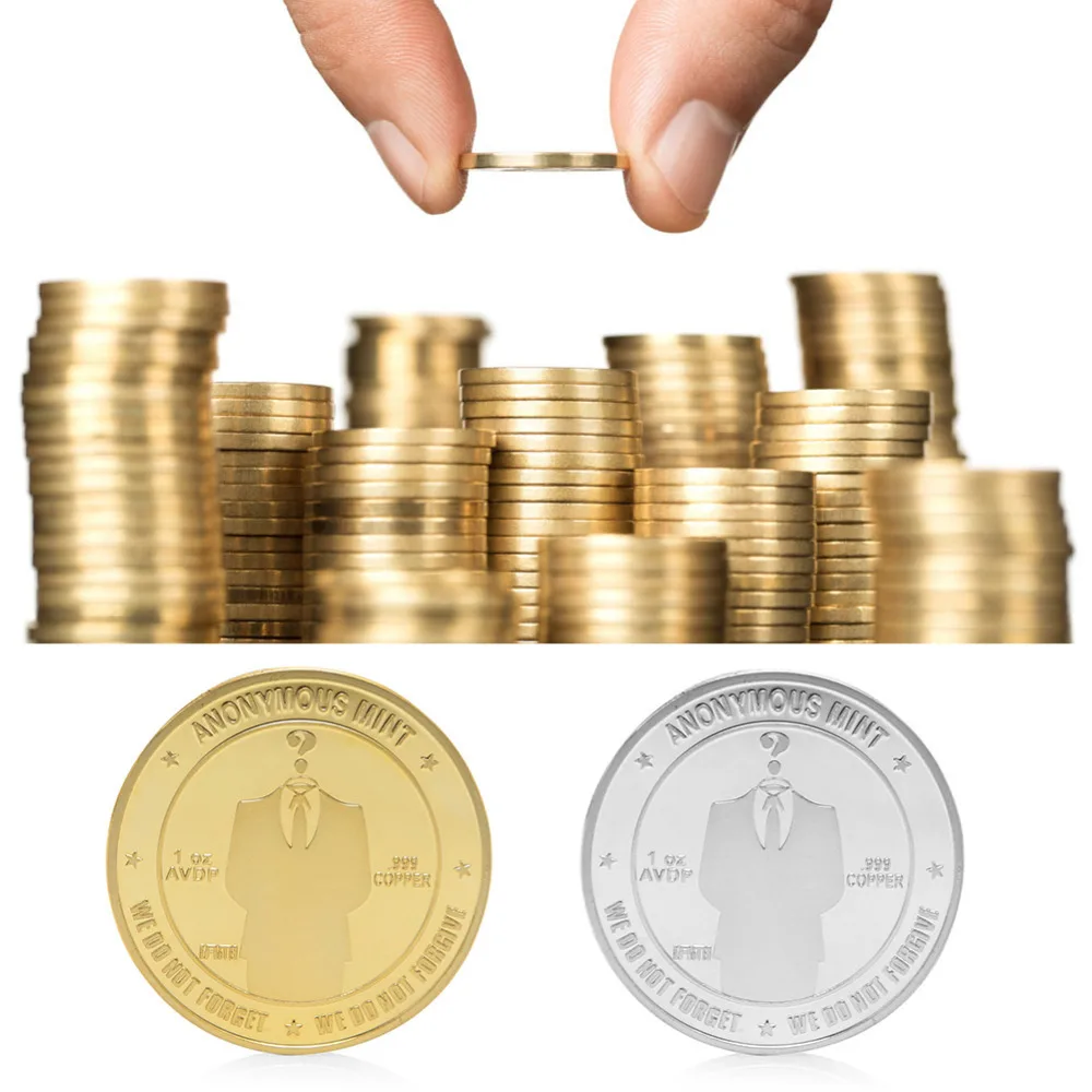 Art Collection Gold Plated Bitcoin specie Ethereum Coins Collectible Coins Lite coin CollectionCommemorative Coins hard currency
