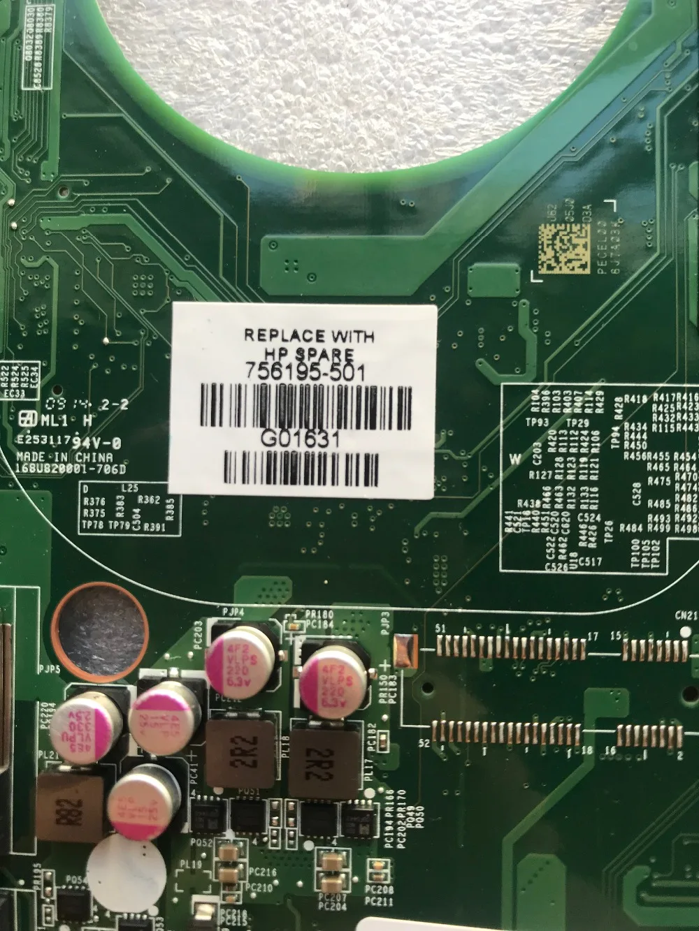 Most effective  756195-501 for HP Pavilion 14 14-N laptop motherboard DA0U82MB6D0 test 100%