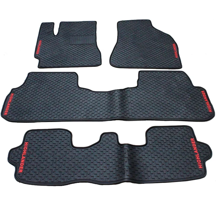 free ship seven seats cars dedicated floor mats rubber feet thick