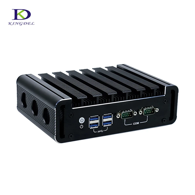

Newest 2*COM industrial Computer Fanless Micro desktop PC Intel Dual Core i5 6200U i3 6100U with 1*DP HDMI 2*LAN Win 10 DDR4 RAM