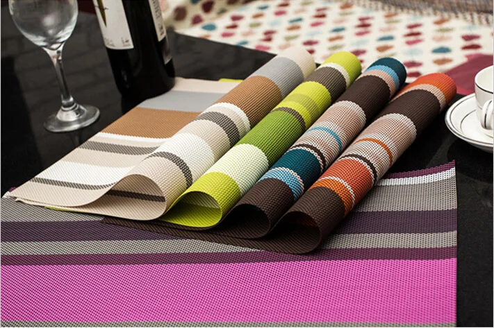 5 цветов, обеденный стол, коврик для кухни, принадлежности, силиконовый ПВХ коврик для стола, водонепроницаемый теплоизоляционный коврик