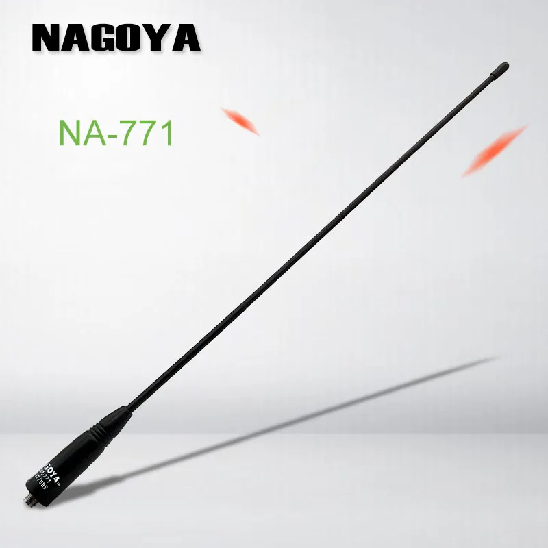 Антенна Nagoya NA-771 антенна для BaoFeng UV-9R иди и болтай Walkie Talkie UHF VHF двухстороннее радио антенна SMA типа «Мама» Аксессуары BaoFeng