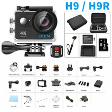 Original H9 H9R Action Camera 4K yi FHD remote Ultra WIFI eken 1080P 60fps go 4 K kamera pro hero sj mi 7000 cam sport Camera
