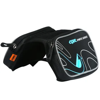 

Bicycle Mountain Bike Bag wear resistance Buffer shock Double zipper Top Tube Package Saddle Bag Package Cycling Equipment
