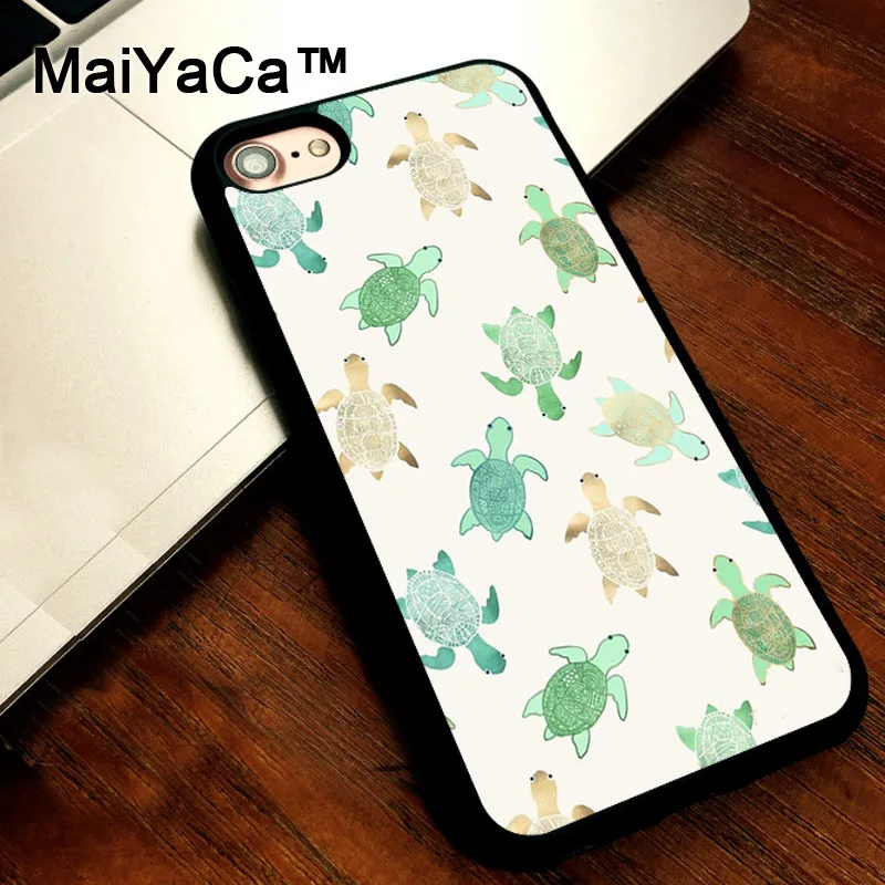 MaiYaCa WATERCOLOUR SEA TURTLE PATTERN cover soft TPU