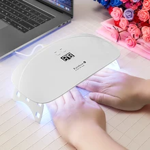 Светодиодный УФ-светильник для ногтей, 18 Вт, осушитель для отверждения, Гель-лак, художественный инструмент, светильник, со склада