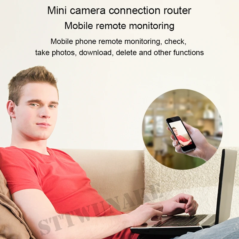 STTWUNAKE 1080P HD мини камера DV ночного видения wifi электронные часы ip радио няня микро