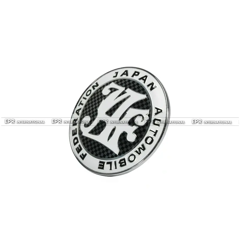 

Car Accessories Mosaic Hydrographics JAF Front Grill Badge 90MM Diameter Universal Fitment JDM