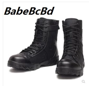 black canvas boots mens
