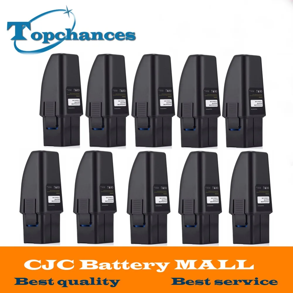 10PCS High Quality Newest 7.2V Full 2000mAh NI MH Vacuum Battery For