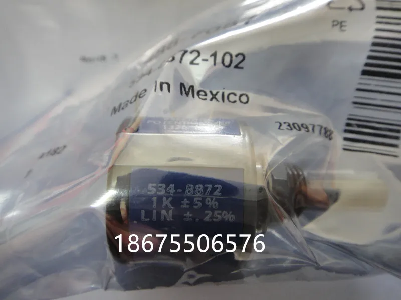 

[VK] SPECTROL 534-8872 100K imported multi-turn potentiometer 2 watts switch