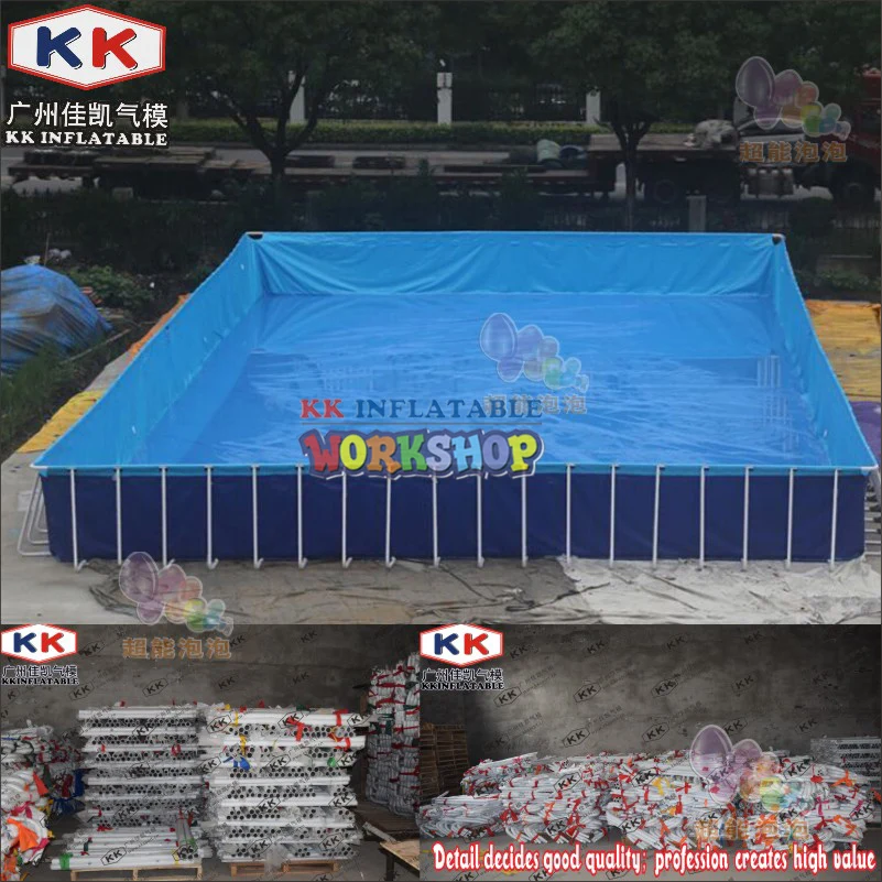 

Large commercial support pool Mobile pool paradise Simple swimming pool facilities