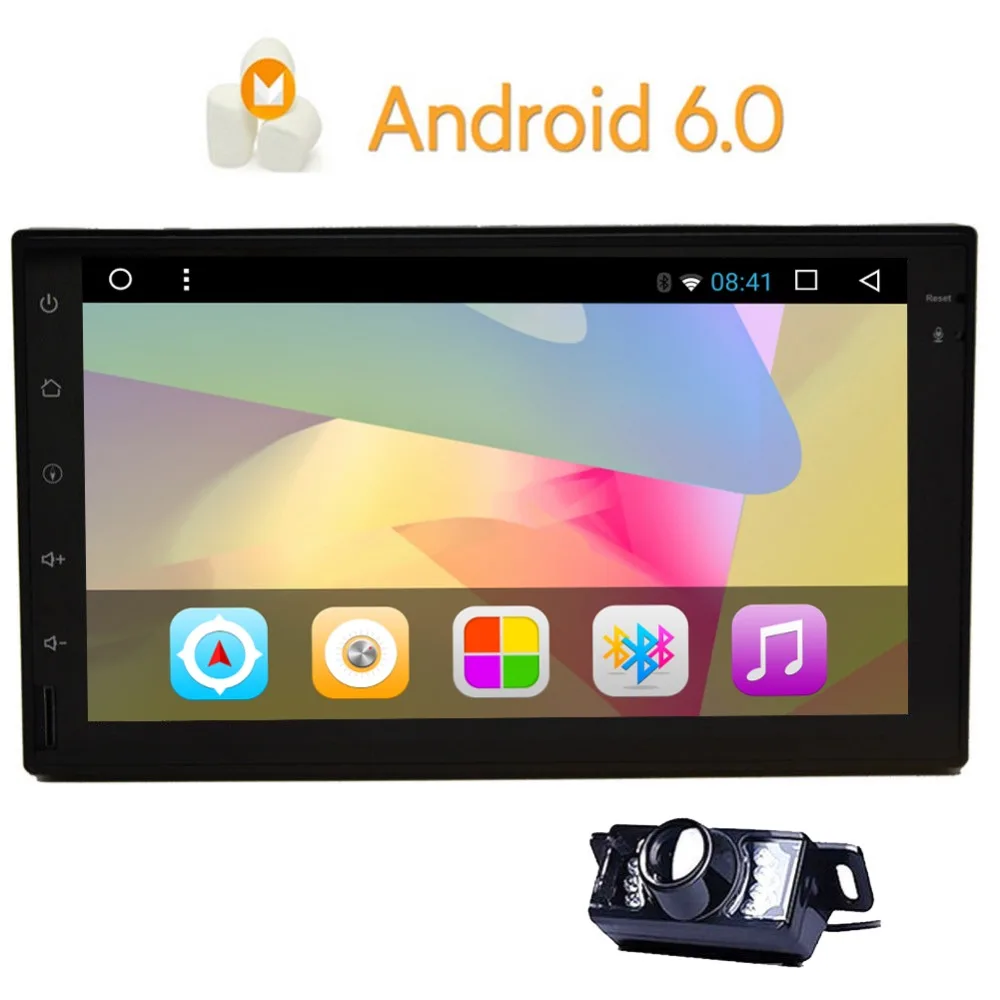 

Eincar 7" Touch screen Android 6.0 Double din Qure Core NO DVD Player Car radio Stereo in dash GPS Navigation for Universal Car