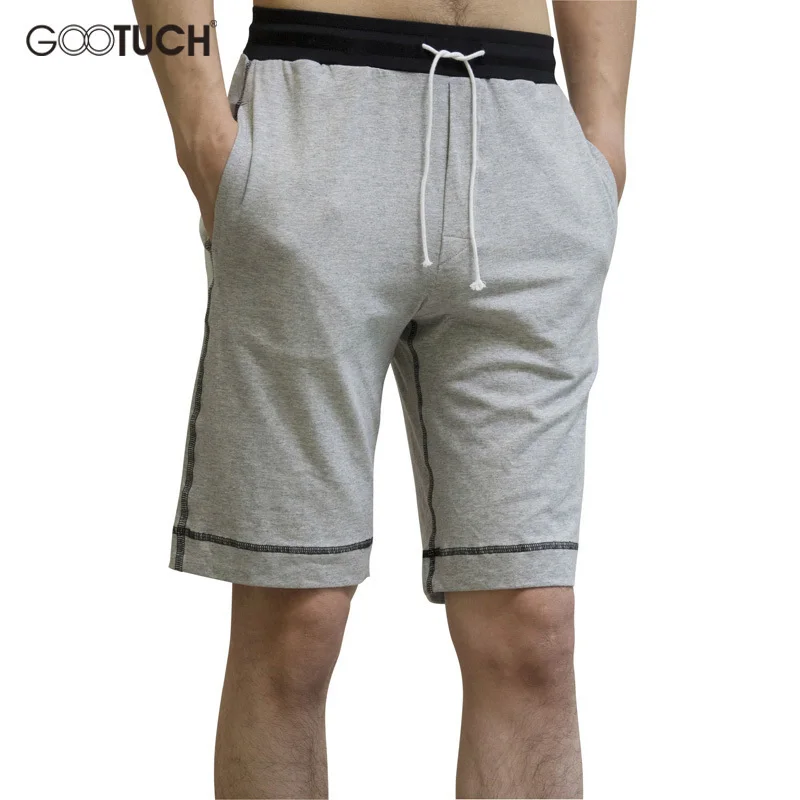Plus Size Cotton Loose Mens Boxer Shorts Knee Length Household Lounge Pants Shorts Summer