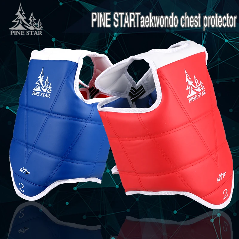 Taekwondo Chest Guard Body Protector Chest Protector Blue/Red Taekwondo
