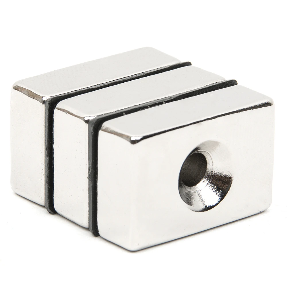 

3pcs Block N52 Rectangular Cuboid Magnet Rare Earth Neodymium Permanent Magnet Very Powerful Acoustic Field Speaker Magnet