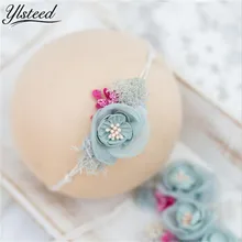 Детская повязка на голову для фотосъемки новорожденных реквизит для фотосъемки Детские аксессуары для волос с цветами