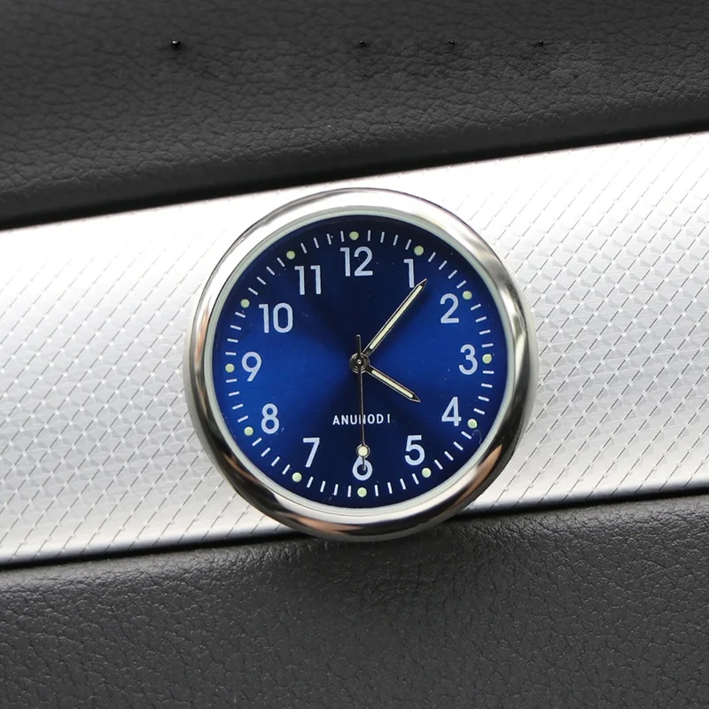 Buy Car Ornament Glow Automotive Clock Auto Watch