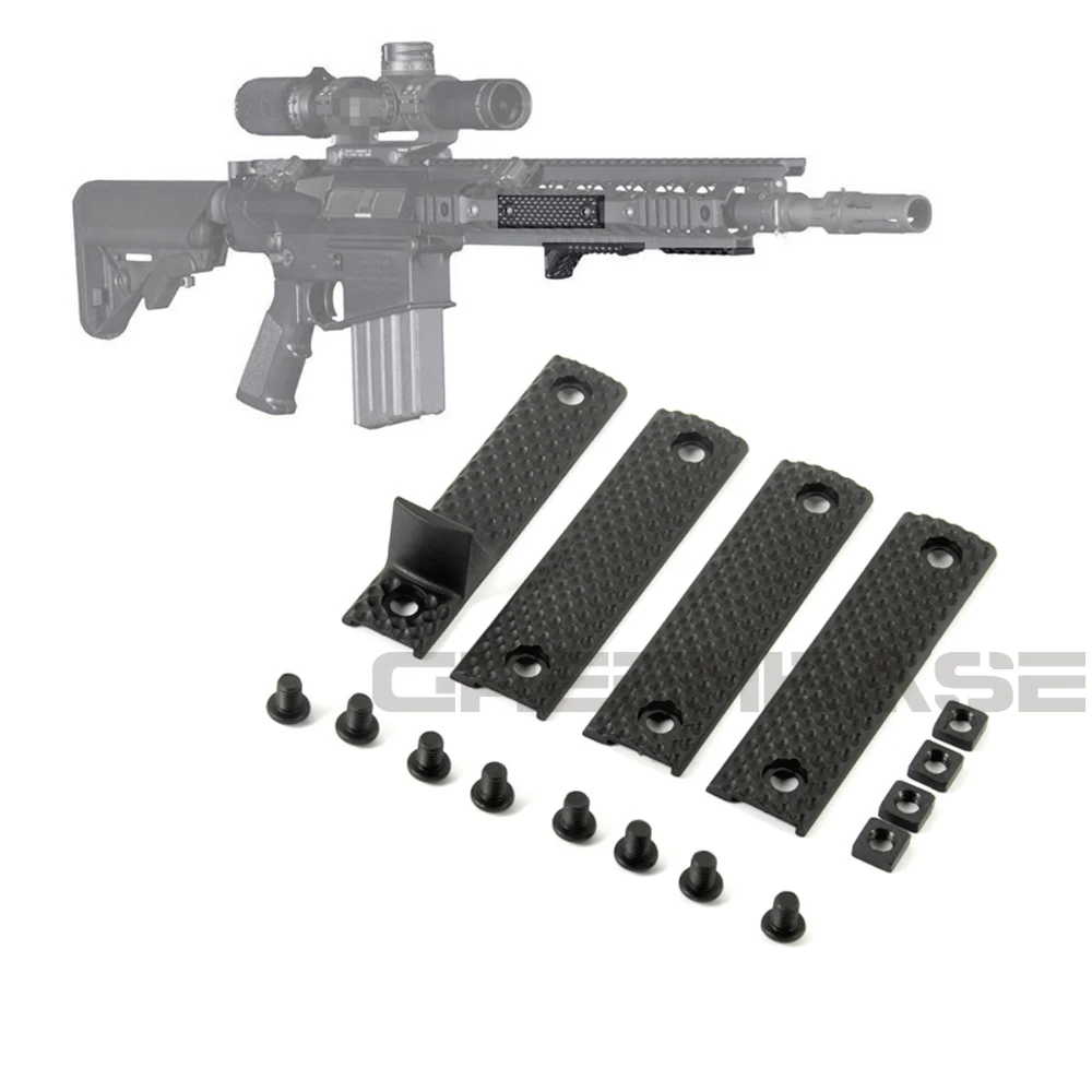 

Greeenbase URX 3 3.1 KAC Style Rail Cover Hunting Panel Kit With Foregrip Design Handstop Kit Rail Protector For URXIII & URX3.1