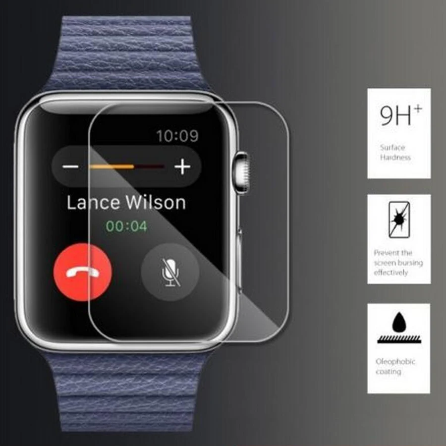 0.2mm Ultra Thin 38mm Smart Watch Tempered Glass Screen Protector for