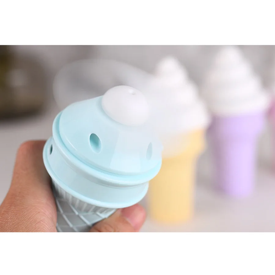 

Mini USB Fan Portable Hand Held Cooling Fan Creative Ice Cream Rechargeable Handheld Fan Energy Conservation Folding Cooling Fan
