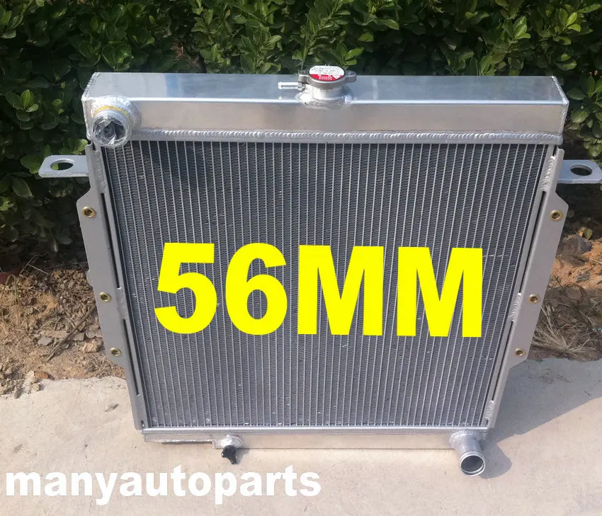 FOR TOYOTA LandCruiser Land Cruiser 75 Series HZJ75 1HZ Manual Aluminum Radiator