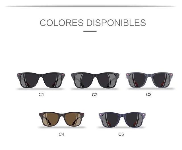 AOFLY. Gafas de sol polarizadas clásicas para hombre. UV400. AF8083 -  Gafeando