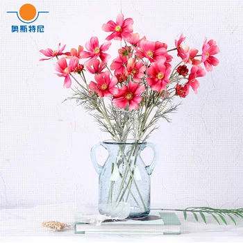 

5pcs artificial flower bouquets artificial corn poppy flowers bouquets&Papaver rhoeas&Coquelicot bunches