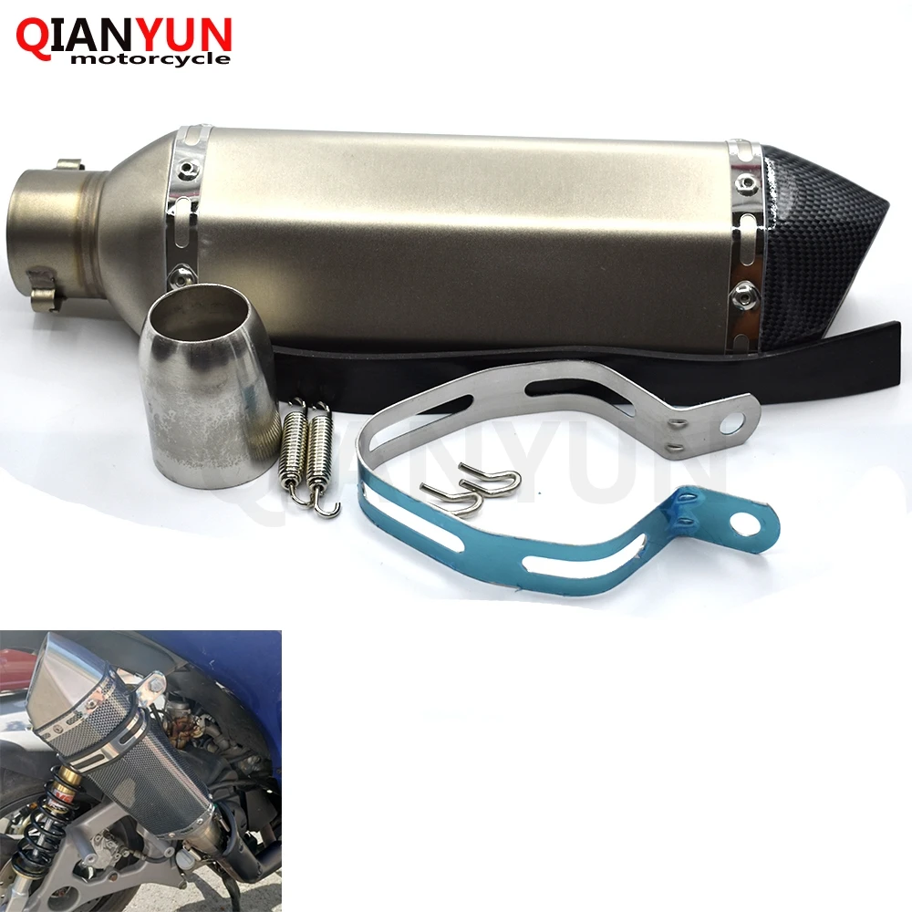 

General Motorcycle Parts Exhaust Pipe 36-51 mm Stainless Steel Motorcycle Exhaust Pipe for Honda VFR750 VFR800 VTR1000 CBF1000