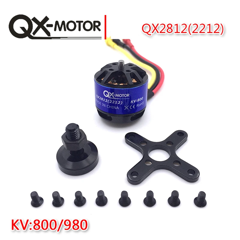 QX-Motor QX2812 (2212) 800KV 980KV бесщеточный двигатель для мультикоптера F330 F450 F550 X525 | Игрушки
