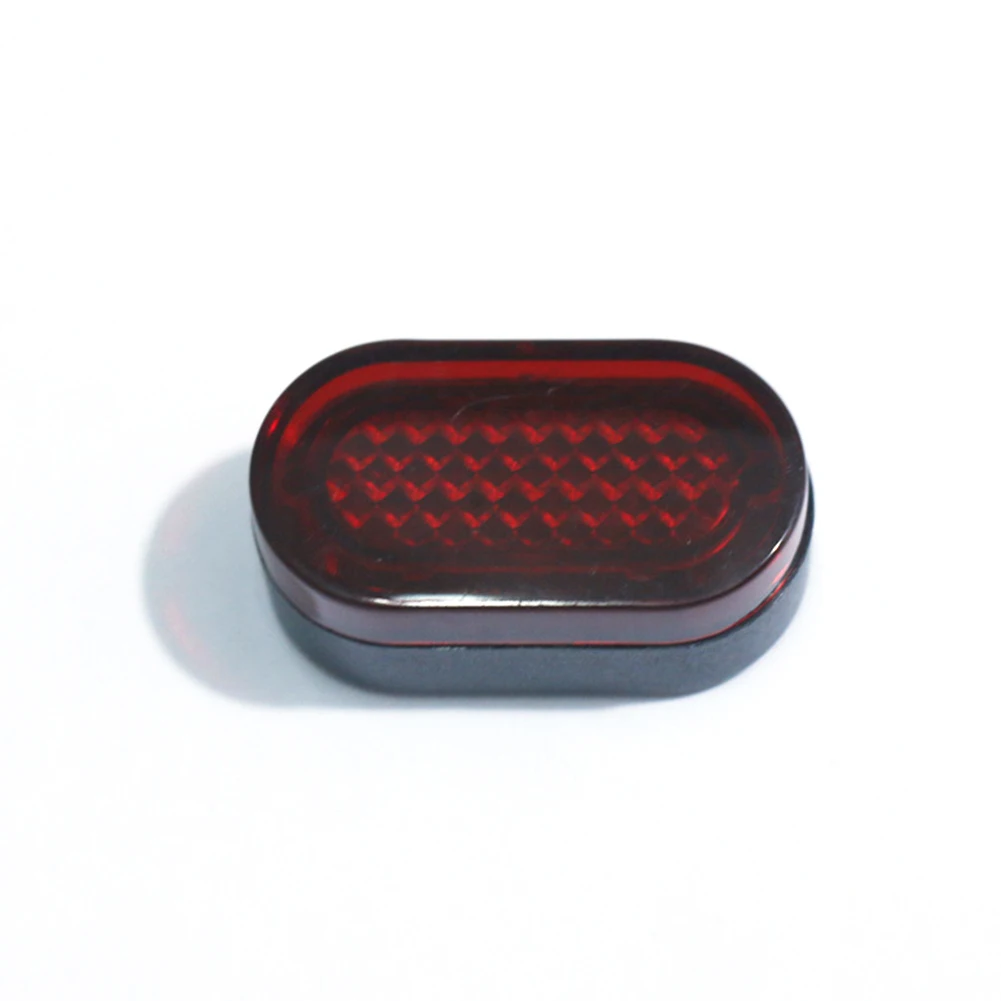 Красное пластиковое заднее крыло для электрического скутера, абажур, задний тормозной светильник, абажур для скутера M365, скейтборд