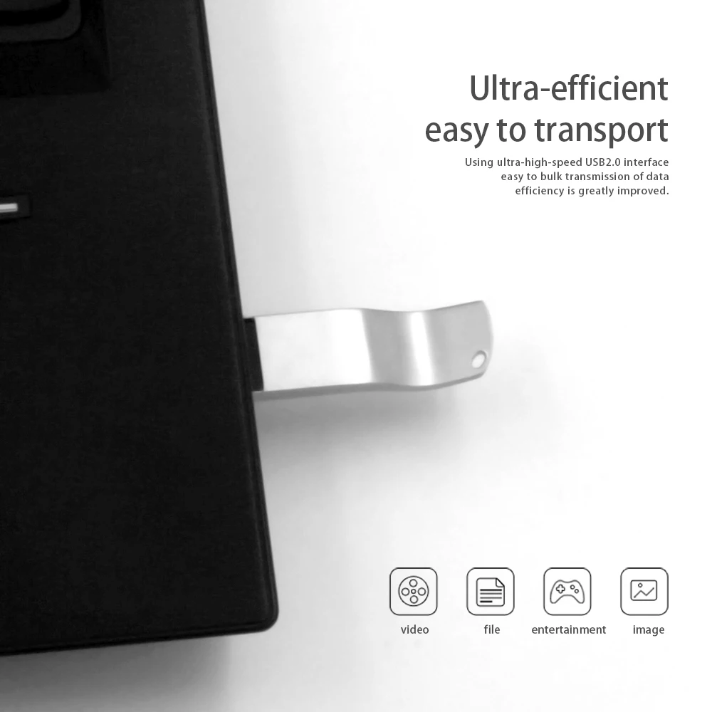 Флэш накопитель USB 256 металлический серебристый 8 ГБ 16 32 64 2 0 ГБ|flash drive memory|flash memory