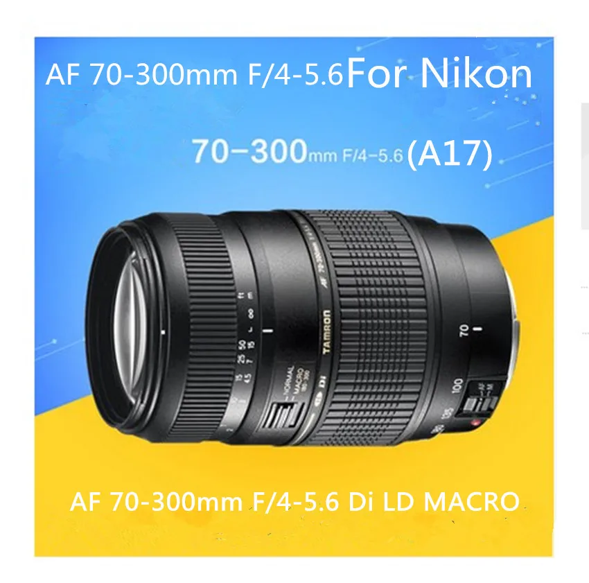 

Tamron AF 70-300mm F4-5.6 Di LD Macro telephoto lens For Nikon D60 D90 D5200 D5300 D5500 D5600 D3200 D3300 D3400 D7100 D7200