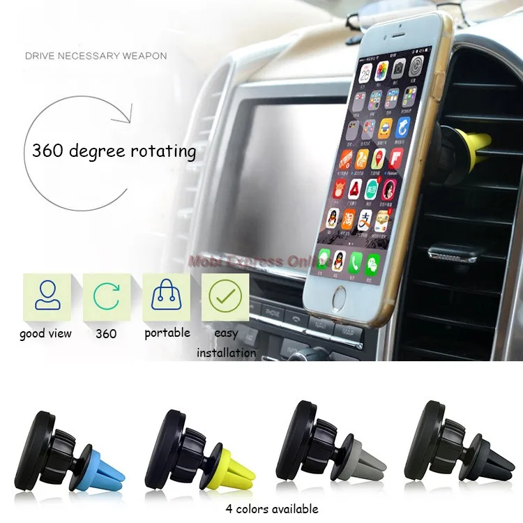 Universal Air Vent Outlet Car Phone Holder Mount Cradle