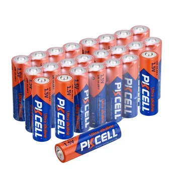 

24pcs PKCELL LR6 1.5V AA Battery Super Alkaline 2A 1.5Volt Batteries for remote control,mouse,keyboard,walkman and so on