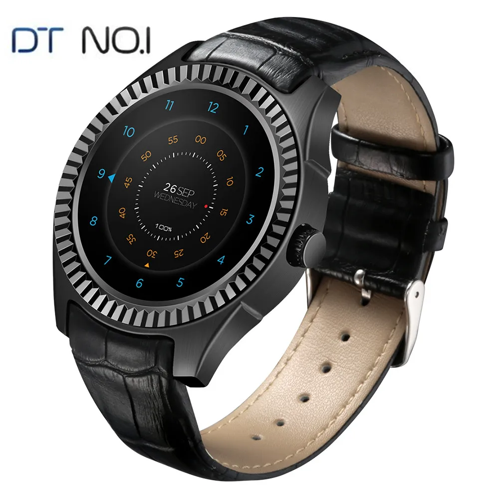 

DTNO.I D7 3G Smartwatch Phone 1.3" Android 4.4 Dual Core 1GB 8GB BT4.0 Heart Rate Measurement NFC IP65 Waterproof Smart Watch